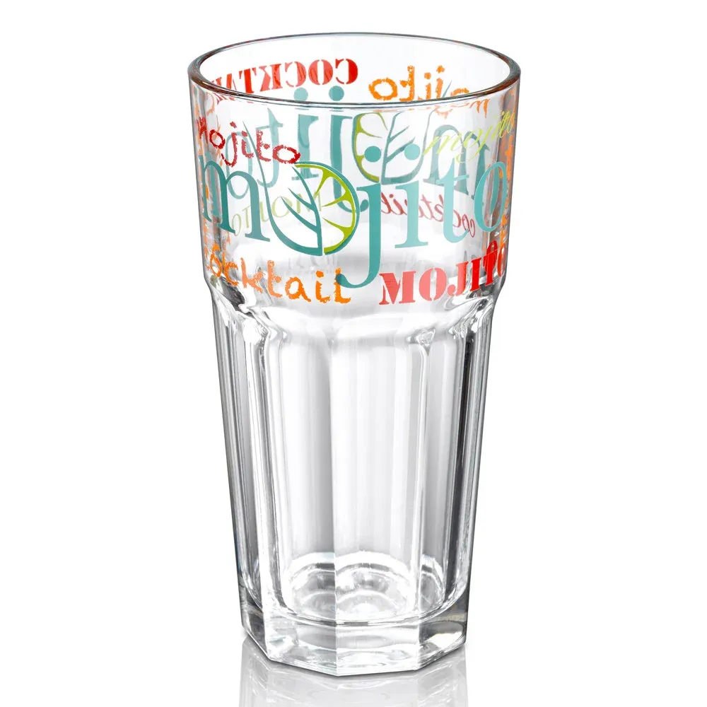 VERRE MOJITO 48 CL DECOR IMPRIME MOJITO – Image 2