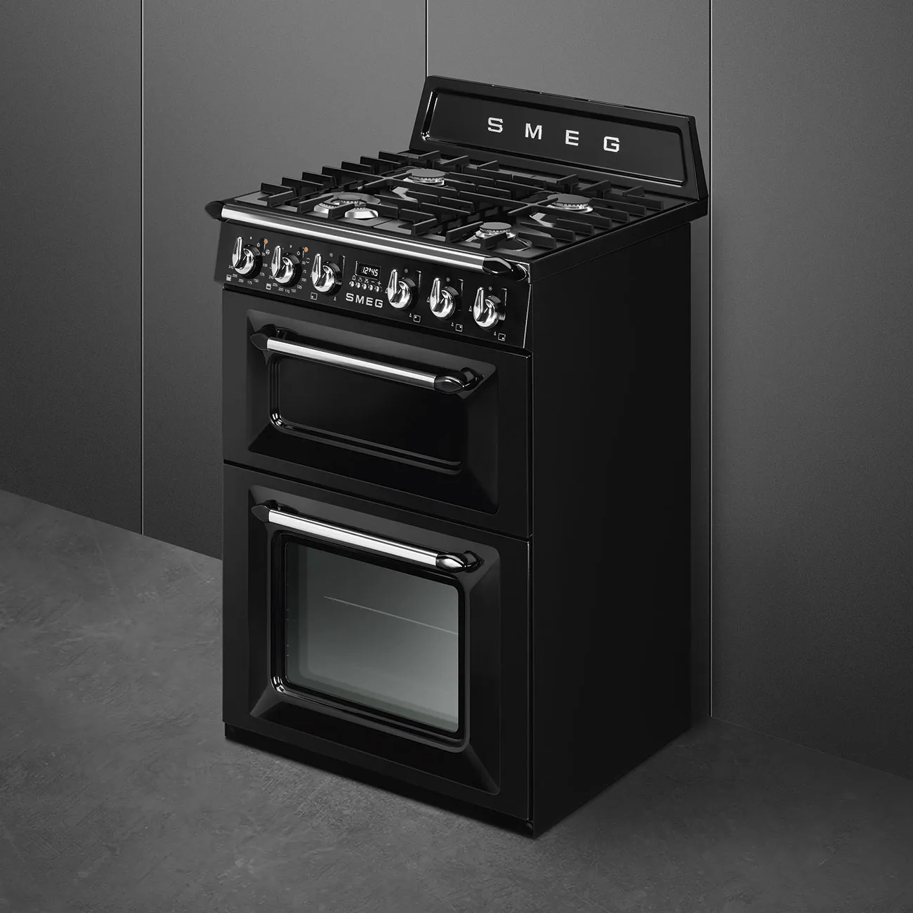 Centre de cuisson Smeg Victoria TR62BL – Noir – Image 2