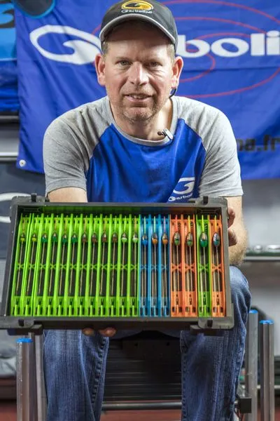 * Bloc casier GOLD Garbolino « 30 mm Compétition Gold et Silver » – Image 3